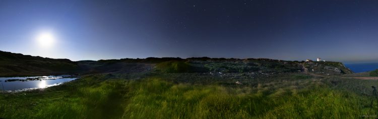 Panoramic Full Moon