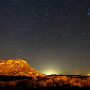 Magellan Clouds from Argentina