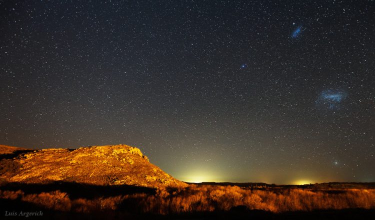 Magellan Clouds from Argentina