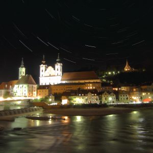 Star Trails over Steyr