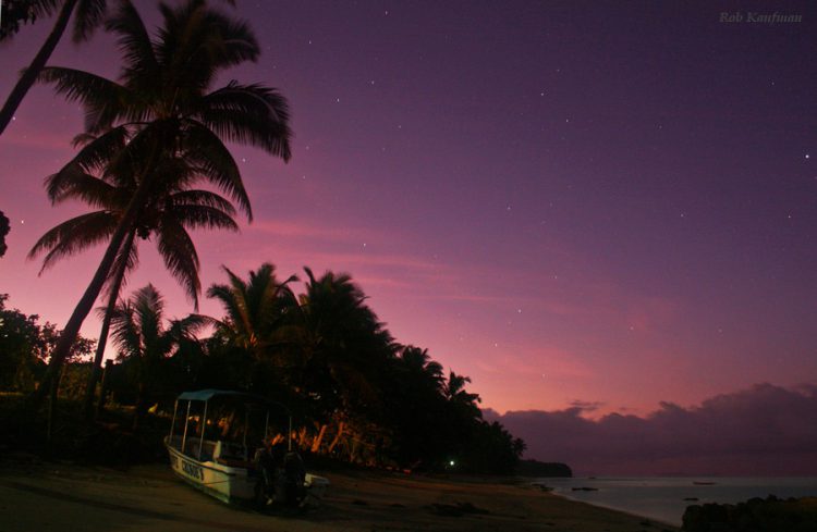 Tropical Dawn in Fiji