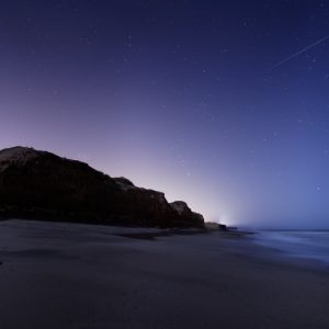 Meteor over Coastal Argentina