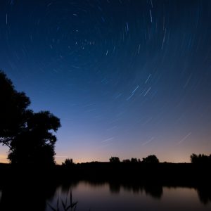 Star Trails on Warm Night