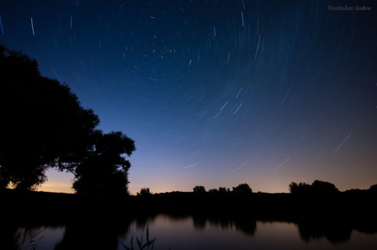 Star Trails on Warm Night