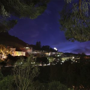 Sintra Village Moonset