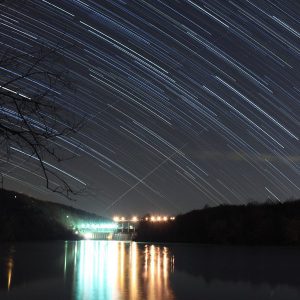 Dammed River, Flowing Sky