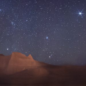 Bright Jupiter above Kaloots