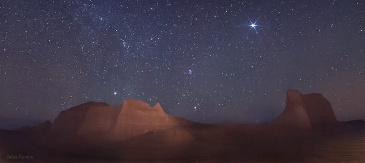 Bright Jupiter above Kaloots
