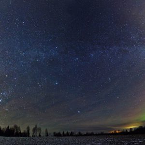 180-degree Night Panorama