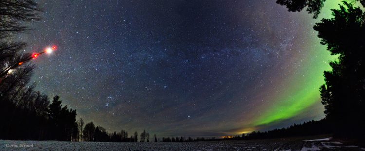 180-degree Night Panorama