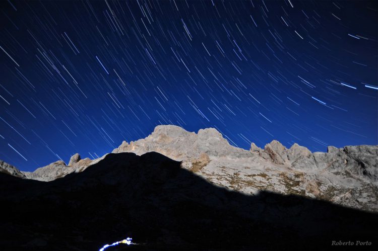 Trails over Picos de Europa