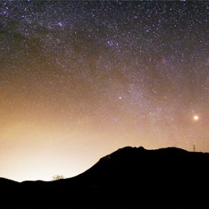 Total Lunar Eclipse Panorama