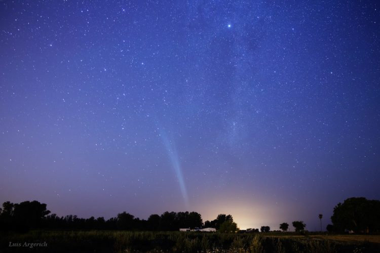 Comet Lovejoy from Argentina