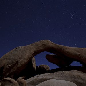 Night Sky over Arch Rock