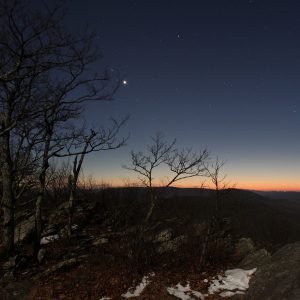 Venus from Wind Rock