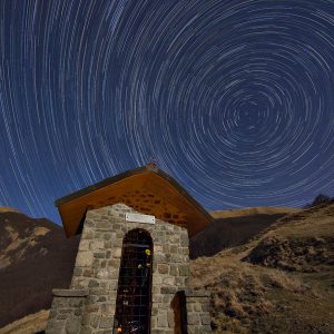 Startrails from Lagastrello Pass