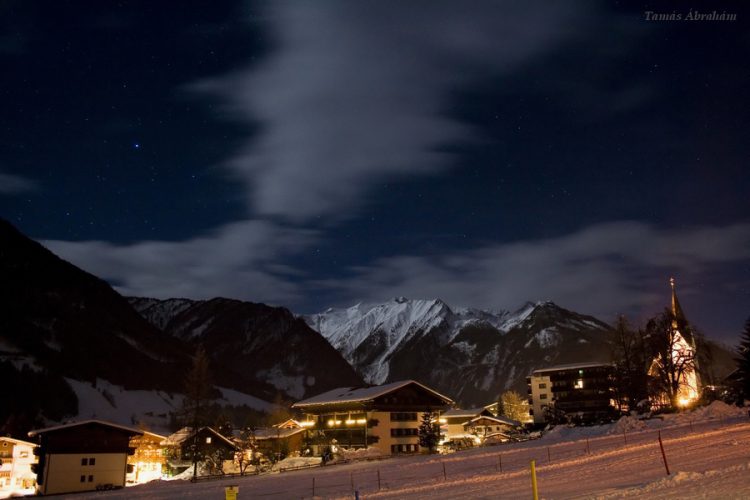 Sirius and the Alps from Neukirchen
