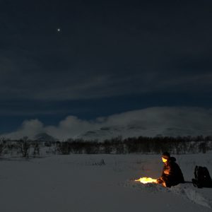 Jupiter over the Mountains