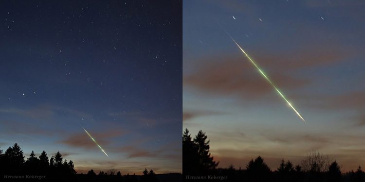 Fireball Over Southern Germany