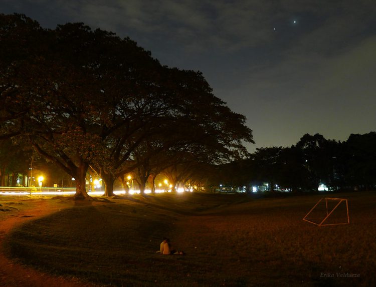 Venus and Jupiter over Philippines