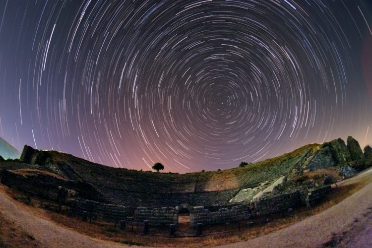 Dodoni Ancient Theater Startrails