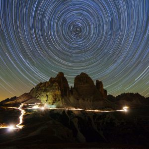 Dolomites Star Trails