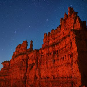 Moonrise at The Fortress