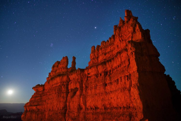Moonrise at The Fortress