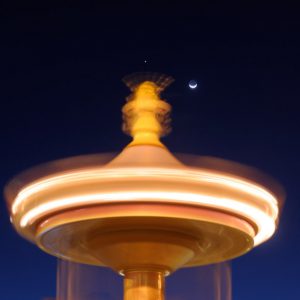 Planetary Conjunction and Carousel with Children