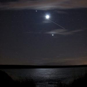 Moon, Venus, Jupiter and ISS