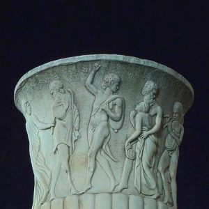 Conjunction above Marble Vase