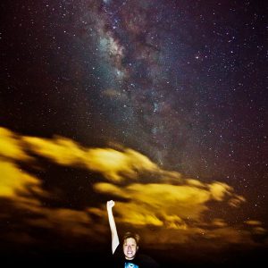 Jumping Toward The Milky Way