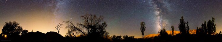 From Light Pollution to Milky Way