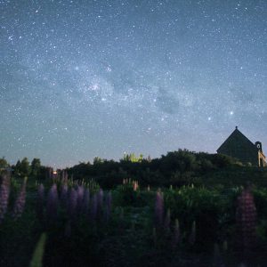 Milkyway Over the Church