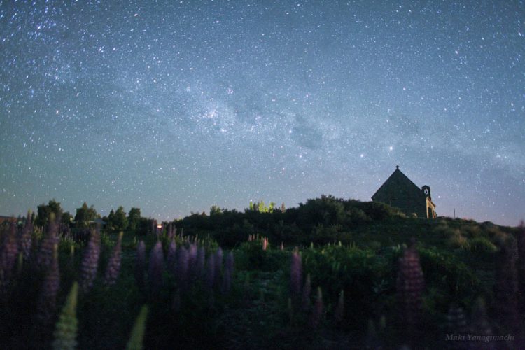 Milkyway Over the Church