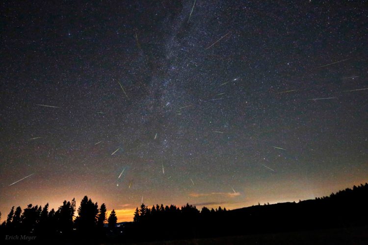 Perseid Meteor Shower 2012 (Photo Composite)