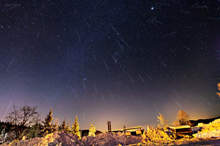 Raining with Stars (Photo Composite)