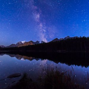 Milky Way Over Herbert Lake