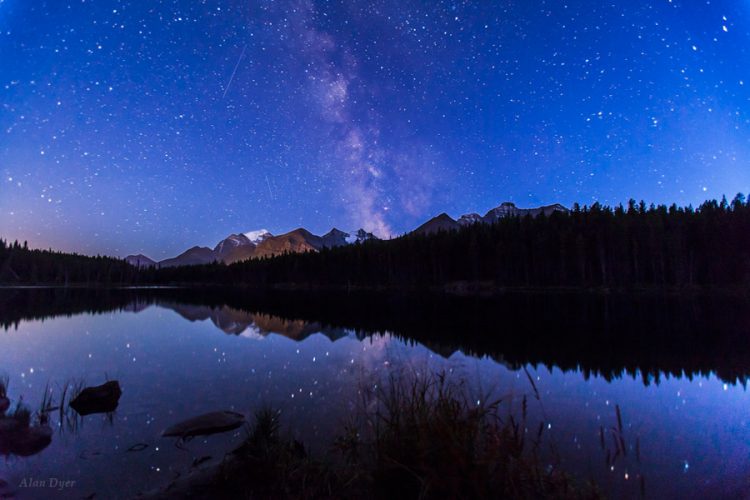 Milky Way Over Herbert Lake