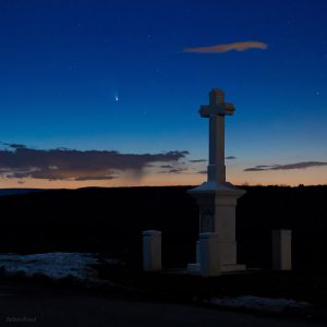 Panstarrs and the Cross