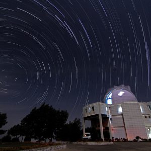 Star Trails Over Gurushikar Observatory