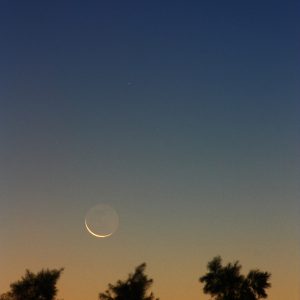 Moon and Mercury