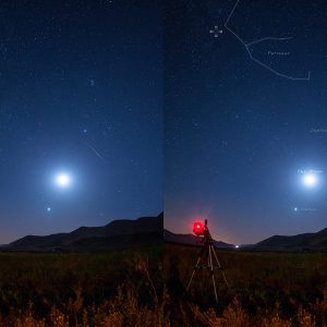 Perseid & Conjunction