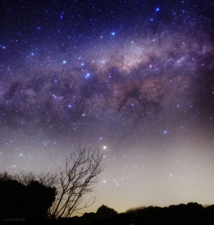 Setting Milky Way at San Pedro