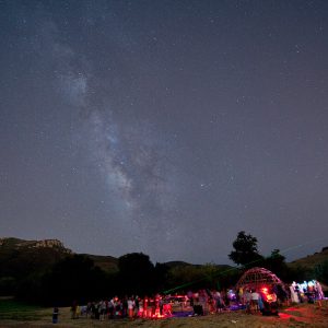 Milky Way Over Santa Monica Mountains