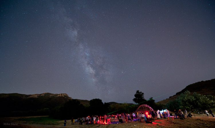 Milky Way Over Santa Monica Mountains