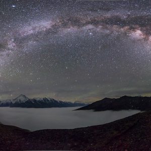 Milky Way Over Mount Gongga