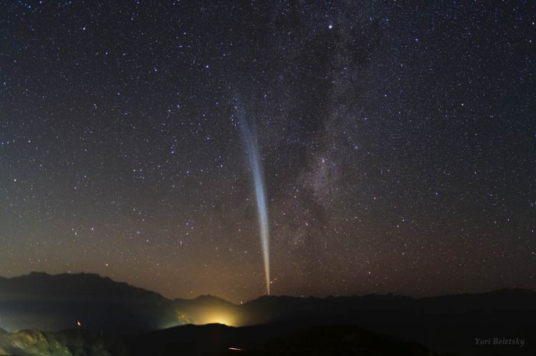 Lovejoy over Chile