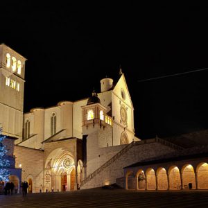 ISS Flying above Assisi