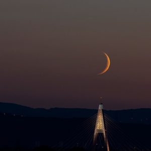 Bridge Moonset